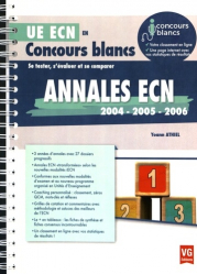 Dernières parutions dans , Annales ECN 2004, 2005, 2006 