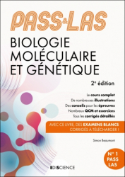 La couverture et les autres extraits de Biologie moléculaire et Génétique PASS et LAS