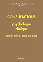 La couverture et les autres extraits de Consultations en psychologie clinique