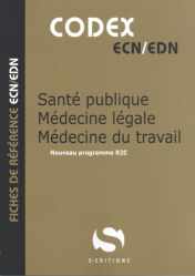 Dernières parutions dans , Codex ECN/EDN Santé publique - Médecine légale - Médecine du travail 