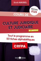 Dernières parutions dans , Cours de culture juridique et judiciaire 2024 - CRFPA 