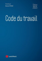 La couverture et les autres extraits de Code du travail - Edition 2025