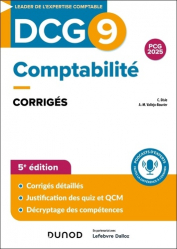 La couverture et les autres extraits de DCG 9 - Comptabilité - Edition 2024-2025