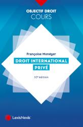 La couverture et les autres extraits de Droit international privé - 2024-2025