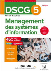 La couverture et les autres extraits de DSCG 5 - Management des systèmes d'information 2024-2025