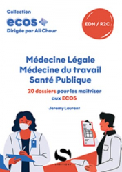 La couverture et les autres extraits de ECOS+ Santé publique - Médecine légale - Médecine du travail EDN/R2C