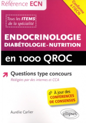 Dernières parutions dans , Endocrinologie - Diabétologie - Nutrition en 1000 QROC 