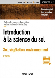 La couverture et les autres extraits de Introduction à la science du sol