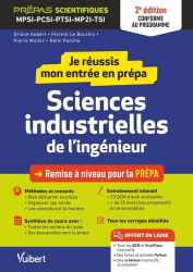 La couverture et les autres extraits de Je réussis mon entrée en prépa sciences industrielles de l'ingénieur