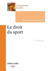 La couverture et les autres extraits de Le droit du sport 2024