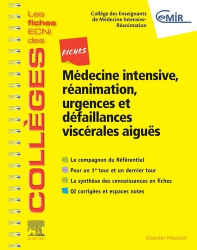 Dernières parutions dans , Les fiches du Collège de Médecine Intensive, réanimation, urgences et défaillances viscérales aiguës 