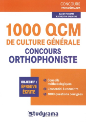 1000 Questions D Aptitude Verbale Objectif Concours Orthophoniste