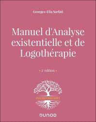 La couverture et les autres extraits de Manuel d'analyse existentielle et de logothérapie