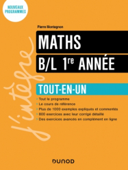 La couverture et les autres extraits de Mathématiques BL 1re année