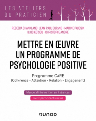 La couverture et les autres extraits de Mettre en oeuvre un programme de psychologie positive