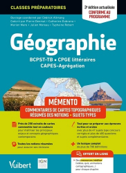 Dernières parutions dans , Mémento Géographie BCPST/TB/CPGE littéraire/CAPES/Agrégation 