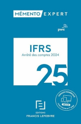 La couverture et les autres extraits de Mémento IFRS - 2025