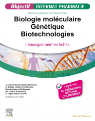 La couverture et les autres extraits de Objectif Internat Pharmacie - Biologie Moléculaire, Génétique, Biotechnologies