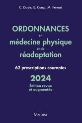 La couverture et les autres extraits de Ordonnances en médecine physique et de réadaptation 2024