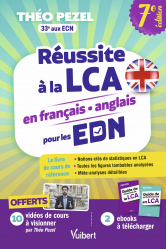 La couverture et les autres extraits de Réussite à la LCA en français-anglais pour les EDN