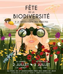 Dimanche 3 juillet - Fête de la Biodiversité