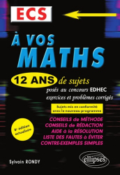 A vos maths ECS