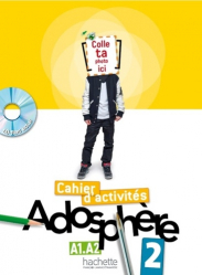 ADOSPHERE 2 A1 A2 CAHIER ACTIVITES + CD
