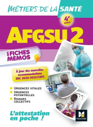 AFGSU 2 Métiers de la santé - Révision et entraînement