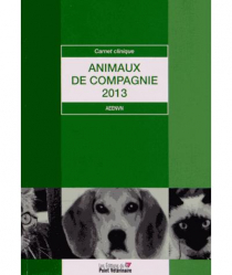 Vous recherchez des promotions en Pratique vétérinaire, Animaux de compagnie 2013