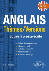 Anglais. Thèmes/Versions. B2-C1