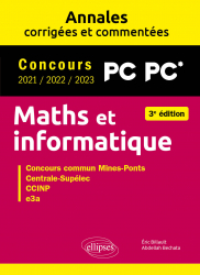 Annales de Maths et informatique PC