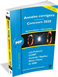 Annales 2020 - MP Mathématiques et Informatique