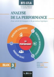 Analyse de la performance d'une activité de transports et de prestations logistiques - Bloc 3