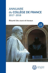Annuaire du Collège de France 2017-2018