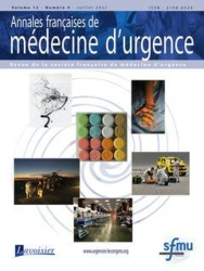 Annales françaises de médecine d'urgence Vol. 12 n° 4 - Juillet 2022