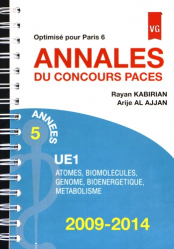 Annales du Concours Paces UE1 - Optimisé pour Paris 6