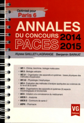 Annales 2014-2015 Concours PACES - Paris 6