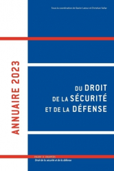 Annuaire du droit de la sécurité et de la défense