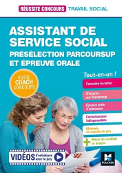 Assistant de service social - ASS -Préselection Parcoursup + Ep orale Préparation