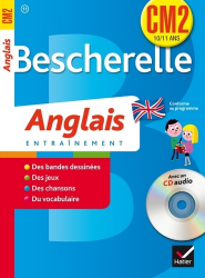 Bescherelle Anglais CM2 avec un CD Audio