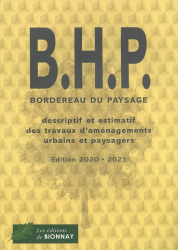 En promotion de la Editions de bionnay : Promotions de l'éditeur, BHP Bordereau du paysage