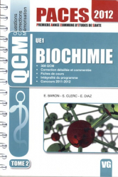 Biochimie UE1 Tome 2