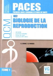 Biologie de la reproduction UE2 Tome 1
