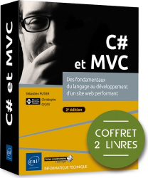 C# et MVC - Coffret de 2 livres : Des fondamentaux du langage au développement d'un site web perform