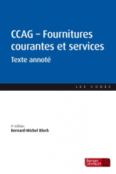 CCAG Fournitures et services courants