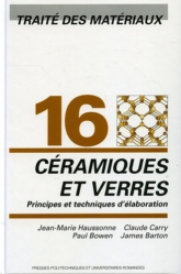 Céramiques et verres (TM volume 16)