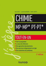 Chimie MP/MP*-PT/PT*