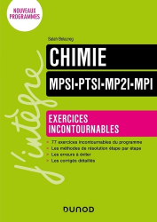 Chimie MPSI-PTSI-MP2I-MPI