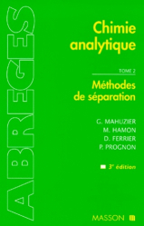 Chimie analytique Tome 2