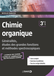 Chimie organique 1er cycle